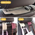 thumbnail image 6 of Car Back Seat Headrest Hooks, Car Hooks for Purses and Bags Cute, Purses Holder for Car, Car Seat Back Double Hooks, 6 of 6