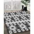 thumbnail image 2 of Ahgly Company Indoor Square Patterned Platinum Silver Gray Area Rugs, 8' Square, 2 of 6