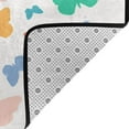 thumbnail image 6 of XMXY Area Rugs Doormat Outdoor Entrance, Colorful Butterflies Facecloth Non-slip Floor Mat Rug for Living Room Kitchen Sink Area Indoor,72"x48", 6 of 9