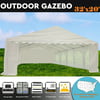 32x20 PE White Tent - Heavy Duty Party Wedding Canopy Gazebo Carport - By DELTA Canopies