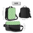 thumbnail image 3 of Cauagu Broccoli 1 Insulated Lunch Bag - Reusable Lunch Box Thickened Thermal Leakproof Lunch Tote Bag for Adult Office/Travel Picnic, 3 of 7