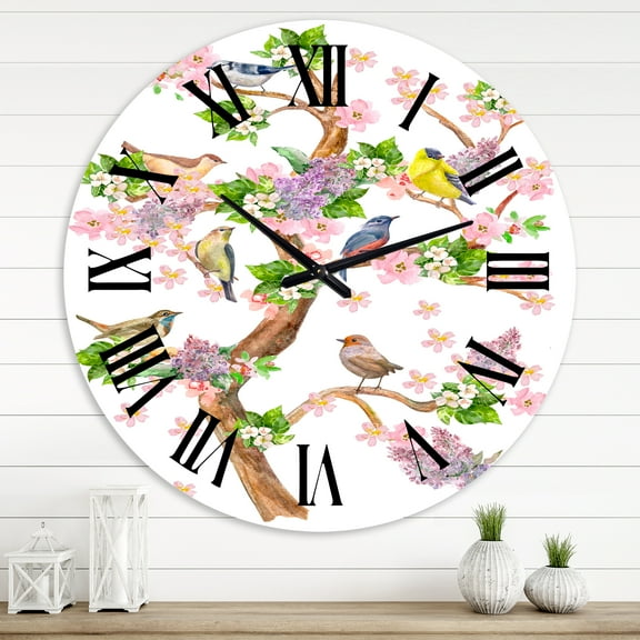 Designart 1 in Quartz Traditional Wall Clock