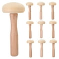 thumbnail image 1 of Miangastore 10Pcs Professional Knitting Tools Multi-function Darning Mushrooms Convenient Knitting Mushrooms, 1 of 9