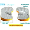 thumbnail image 2 of Corrective insoles for men and women with beautiful legs, O/XO-shaped legs, eversion of calf muscles, inversion of feet, outward toe-spreading, and wear on the outer side of shoes（length27.9cm), 2 of 5