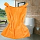 thumbnail image 5 of Toalla de baño de secado rápido de color naranja, bata con faldón ajustable para ducha y spa, suavidad superior, 5 of 8