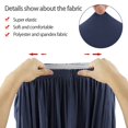 thumbnail image 3 of Tub Chair Cover Club Chair Slipcover for Armchairs Stretch Armchair Slipcover Club Chair Protector Machine Washable, 3 of 7
