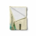 thumbnail image 2 of Landscape Soft Flannel Fleece Throw Blanket, East Kuala Lumpur Cityscape Buildings Palms Tropical Country Image Art, Cozy Plush for Indoor and Outdoor Use, 50" x 70", Multicolor, by Ambesonne, 2 of 6