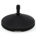 thumbnail image 1 of Costway Fillable Umbrella Base with Shell Texture 3 Coupler Sizes for Lawn Poolside Garden, 1 of 10