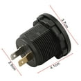 thumbnail image 6 of 2Pcs Waterproof Dc 12V Led Digital Voltage Meter For Truck Marine Car Motorcycle, 6 of 9