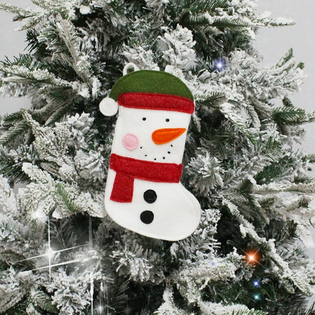 Christmas Stocking 2022 New Year Sack Xmas Gift Candy Bag Noel Decorations For Home Navidad Sock Tree Decor - Walmart.com