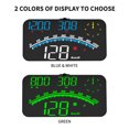 thumbnail image 3 of encabezar pantalla Irfora Car HUD Pantalla Head-up de 5,5 pulgadas Proyector de parabrisas Velocímetro digital para vehículos Pantalla de visualización de sistema dual Alarma de exceso de velocidad Fa Irfora encabezar pantalla, 3 of 7