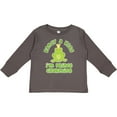 thumbnail image 3 of Inktastic Fancy a Kiss I'm Prince Charming Boys Long Sleeve Toddler T-Shirt, 3 of 5