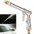 thumbnail image 3 of sruoe Garden Hose Nozzle Sprayer, Adjustable High Pressure Water Sprayer, Hose Nozzle Heavy Duty, Aluminum Alloy Water Nozzle, Outdoor Water Gun for Washing Cars, Garden, Plants, 3 of 6