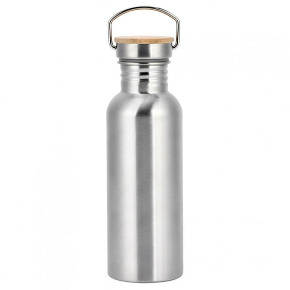 Water Bottle, Healthy Stainless Steel Lightweight Sport Flask, For Jogging Walking 750ml