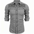 thumbnail image 4 of Toddler Kids Girls Boys Shirt Tops Long Sleeve Fashion Chest Print Casual Collar Shirt Casual Summer Tees 8-9 Years, 4 of 4