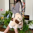 thumbnail image 4 of Jiibva Plush Bear Backpack Teddy Bear Doll Bag Multifunctional Plush Backpack Cartoon Animal Backpack Purse Gifts, 4 of 7