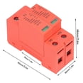 thumbnail image 2 of High quality DC1000V Photovoltaic DC Surge Protector 2p Surge Protector 20-40KA, 2 of 5