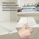 thumbnail image 3 of Separadores de estantes transparentes, organizadores acrílicos para libros de ropa de dormitorio (6 uds.), 3 of 8
