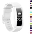 thumbnail image 4 of Compatible con Fitbit Ace 2 bandas para niños 6+, accesorios de pulsera de silicona suave correa de reloj correa de repuesto 3-negro + gris + blanco Jormftte LRWJ547-3, 4 of 7
