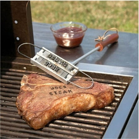 Changeable Letters Diy Iron Steak Meat Barbecue Branding Iron Signature Name Marking Stamp q Walmart Canada
