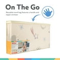 thumbnail image 4 of Nuby Reversible & Foldable Baby Playmat, Stars and Sky Design, 77"x58", Non-Slip, Easy Clean, 4 of 16