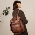 thumbnail image 2 of Mochila Shrrie Leather Fashion bolsa de viaje para mujer, 2 of 6
