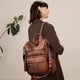 thumbnail image 2 of Mochila Shrrie Leather Fashion bolsa de viaje para mujer, 2 of 6