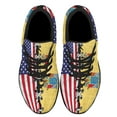 thumbnail image 2 of New Jersey And American flag Shoes Sneakers for Women Men Black Size 7.5, 2 of 7