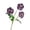 Purple, variant on 3-Headed Artificial Ranunculus Flower, High-End Realistic Silk Bouquet, Fake Floral Stem, Home Wedding Spring Decor Prop for Vase Table Centerpiece