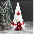 thumbnail image 2 of Gorro de punto de cinco estrellas de anciano sin rostro, muñeca de hadas, decoraciones para ventanas, 2 of 3