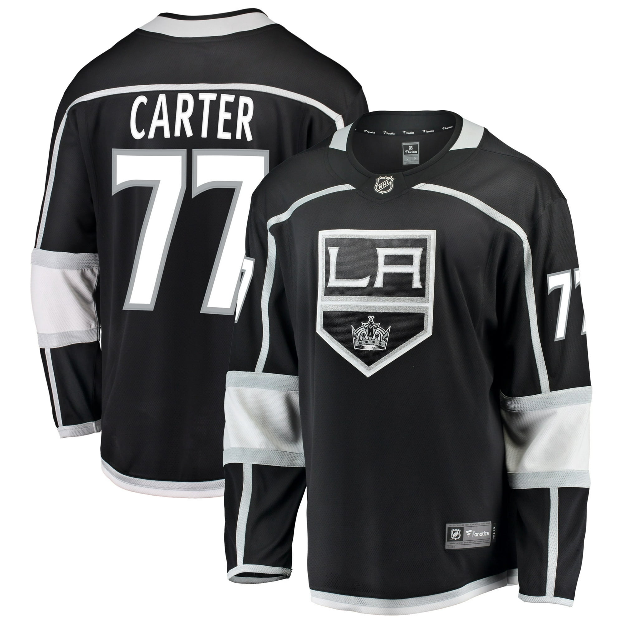 LA Kings Fanatics Women’s NHL Home Breakaway Jersey Jeff Carter #77 Size  Medium