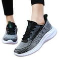 thumbnail image 3 of NOKIO Women's Walking Shoes Lightweight Breathable Running Shoes Non Slip Athletic Fashion Sneakers Mesh Workout Casual Sports Ladies Sneakers Mesh Breathable Light Casual Shoes, 3 of 9