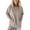 Gray, variant on Karight Oversized Sweatshirt for Women Loose Fit Cotton Pullover Vintage Crew Neck Sweatshirts with Pocket Long Sleeve Shirt