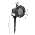thumbnail image 5 of AGPtek 12 Pattern Outdoor Moving Laser Projector Led Lights Christmas Landscape Xmas Decor Lamp US 12W, 5 of 7