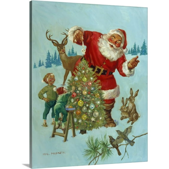 Great BIG Canvas | "The Final Touch" Canvas Wall Art - 24x30