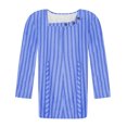 thumbnail image 5 of Fiudx Ropa de Mujer Blusa de Manga 3/4 a La Moda para Mujer, Camiseta Estampada, Top Informal, 5 of 5