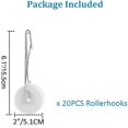 thumbnail image 3 of Paquete de 20 ganchos de soporte para tomates con cordel de 50 pies, kit de enrejado para invernadero, gancho duradero para evitar que los tomates se pellizquen o se caigan, kit de enrejado para enre, 3 of 5