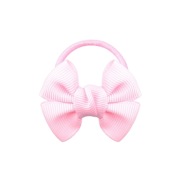 Gomas para el pelo de bebé con lazos para niños pequeños, gomas elásticas para coleta, gomas pequeñas para niñas, accesorios para el pelo de bebés