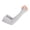 Grey, variant on 1Pair Cooling Arm Sleeves UV Sun Protection Compression Sleeves for Men Women with Thumb Hole Great for Travel Sports Outdoor Running Cycling Fishing Driving Hiking