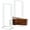 White, variant on 2 Pack White Hanger Holder Stand Clothes Hanger Stacker Organizer for Closet Dorm RV Adult Kid Hangers