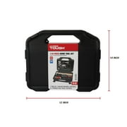 Hyper Tough 110-Piece Home Project Tool Set with Storage Case