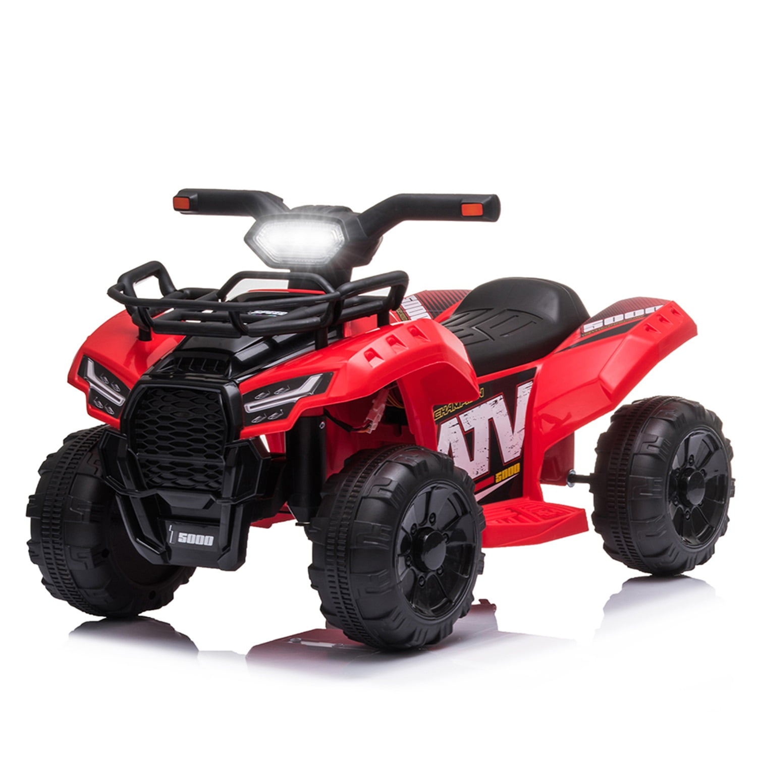 CIPACHO 6V Kids Ride on ATV, Battery Powered Electric Quad with LED Lights, Red CIPACHO 6V Kids Ride on ATV, Battery Powered Electric Quad with LED Lights, Red