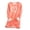 Orange, variant on Women's Fleece Pajama Tops Fuzzy Lined Warm Sweatshirts Fall Winter Pullover Tops for Women