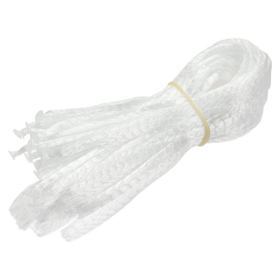 Uxcell Watermelon Nets Hanging Melon Hammocks Reusable Fruit Net Bag for Garden 50 Pack White 13.78 Inch