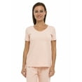 thumbnail image 3 of Women's Pajama Set PJ Cotton Lounge Sleep Wear, XXL, Pale Pink, by Ambesonne, 3 of 3