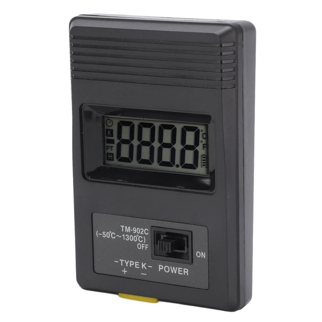 Termómetro digital BuyWeekMX Tm-902c Medidor de temperatura digital de alta precisión