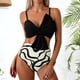 thumbnail image 2 of MKLEKYY Trajes De Baño Mujer Dos Piezas Women'S High Waisted Bikini Sets Two Piece Swimsuit Bathing Suit Swimwear, 2 of 6