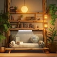 thumbnail image 1 of Luz LED para tocador, luz para espejo, luz nocturna recargable por USB, brillo ajustable, luz de pared para baño para lectura de escaleras y armarios, 1 of 8