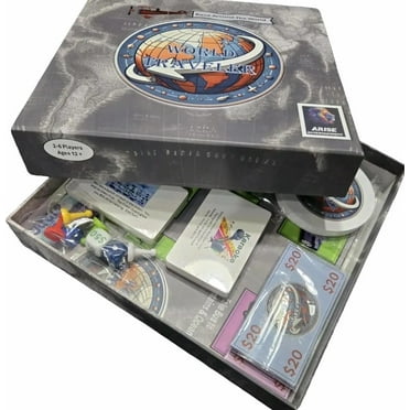 World Traveler Board Game by Arise Entertainment - Family Fun, Classic Game for Ages 12 