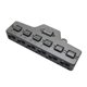 thumbnail image 1 of Easy Installation LED Lighting Wire Connector Block 1 In 6 Out Power Distribution Connector for Home & Vehicle Use, 1 of 4